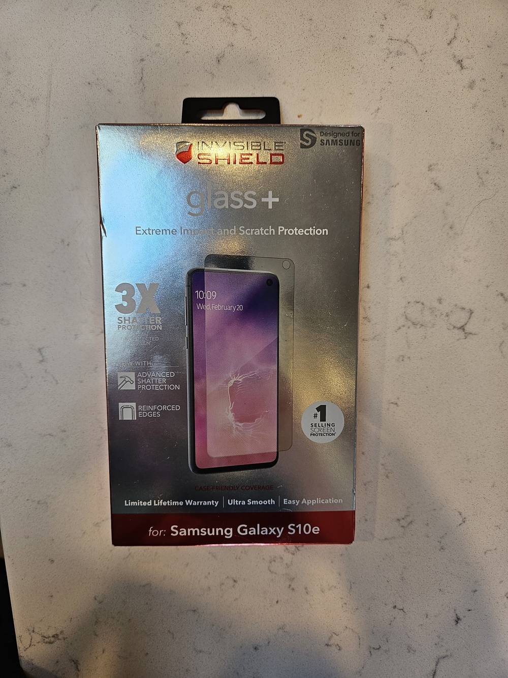 Glass+ Screen Protector for Samsung Galaxy S10e - Clear